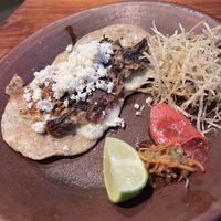 Bacalao tacos  at Los Loosers in Mexico City