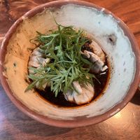 Spicy gyoza   at Los Loosers in Mexico City