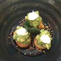Guacamole tempura at Los Loosers in Mexico City
