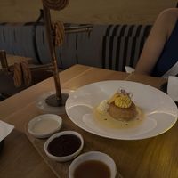 Churros with sweet dips  at Sentir in New York City