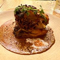 Hen of the woods mole at Sentir in New York City