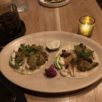 Chicken tacos  at Sentir in New York City