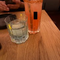 cenote & watermelon margarita at Sentir in New York City