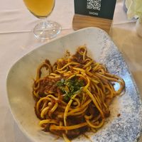 Linguine veggie bolognese at Samsara in Cluj-napoca