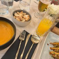 Lentil cream soup   at Samsara in Cluj-napoca