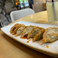 Dumplings (vegan) at Samsara in Cluj-napoca
