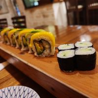 Cucumber Maki and Vege Roll at Shashin-ka in Diani Beach