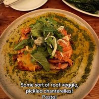 Main course, some sort of root veggie?  at Savio Volpe in Vancouver