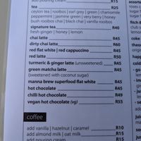  at Just Pure Bistro in Hermanus