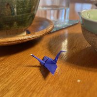 Orizuru  at Saien - Breakfast by Buddhist Monks in Hakone