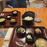 Main - rice to share  at Saien - Breakfast by Buddhist Monks in Hakone