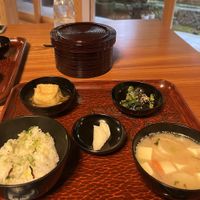   at Saien - Breakfast by Buddhist Monks in Hakone