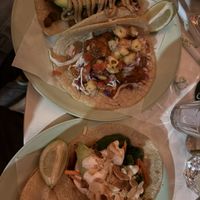 3 vegan taco options  at El Burro - Greenpoint in Cape Town