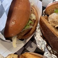 Chicken sando  at Pretty Good Advice - Santa Cruz in Santa Cruz