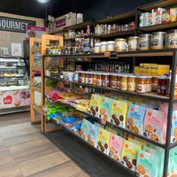 Gluten-Free Foods Section at Green Conexion in Nunoa