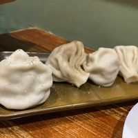 Mushroom khinkali  at Aba-Ra! in East London