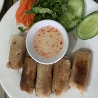 Spring rolls  at Vi Dieu in Phan Thiet