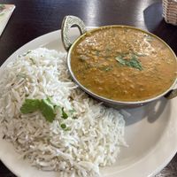 Lentil curryy  at Chaat Bistro in Sacramento