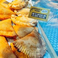 Empanadilla de heura  at Tahona in San Sebastian