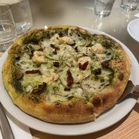 Pesto pizza  at Weirdough - 위어도우 in Seoul