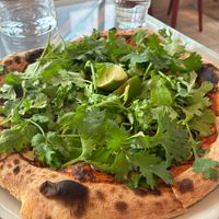 One of my favorite. Taco pizza. Crunch, Fresh, and Fun.   at Weirdough - 위어도우 in Seoul