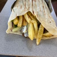 Falafel and fries   at Kebab Ngon Da Nang in Da Nang