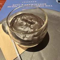 Chocolate mousse dessert   at Strudel House Budapest - Első Pesti Rétesház in Budapest