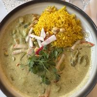 vegan curry  at Leini's Dorfwirtshaus  in Enzenreith