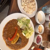 Curry dish  at Vegan Eat Tokyo in Tokyo