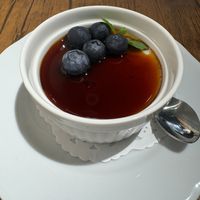 Soy flan dessert   at Vegan Eat Tokyo in Tokyo