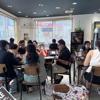 View of the interior of the restaurant  at Vegan Eat Tokyo in Tokyo
