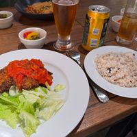 Vegan Cutlet and Rice at Vegan Eat Tokyo in Tokyo