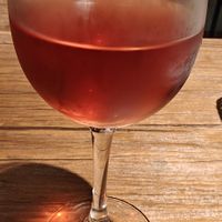 Rose wine, part of the Dinner Set at Vegan Eat Tokyo in Tokyo