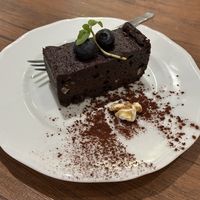 Vegan brownie cake  at Vegan Eat Tokyo in Tokyo