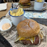 burger at Kapivar in Colmenar Viejo