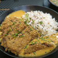 Katsu de berenjena at Kapivar in Colmenar Viejo