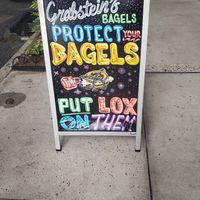  at Grabstein's Bagels - W 22nd in New York City