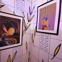 Arty toilet at Pyraland in Poznan