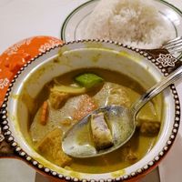 Taro! carrots, green pepper and tofu at La Sen  in Chandler