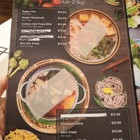 Vegan Menu 10/2024 at La Sen  in Chandler