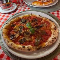Vegan Tartufo at Pizaria Borba in Azeitao
