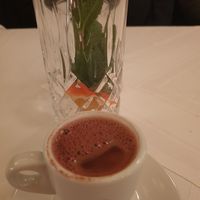 Greek coffee at Taverne Lithos in Munich
