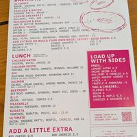 Their current menu. at Fika in Swansea