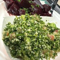 Beets and Tabbouleh   at Wow Kabab in Rancho Cucamonga