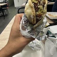 Falafel Wrap  at Wow Kabab in Rancho Cucamonga