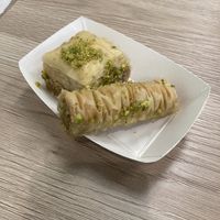 Baklava they said was vegan so goooddd  at Wow Kabab in Rancho Cucamonga