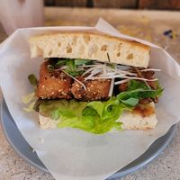 Tofu Katsu Sandwich at Alaska Zwei in Tokyo