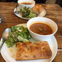 soup set  at Alaska Zwei in Tokyo