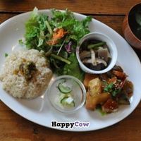 Set meal with rice at Alaska Zwei in Tokyo