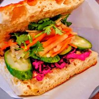 Vietnamese sandwich at Alaska Zwei in Tokyo